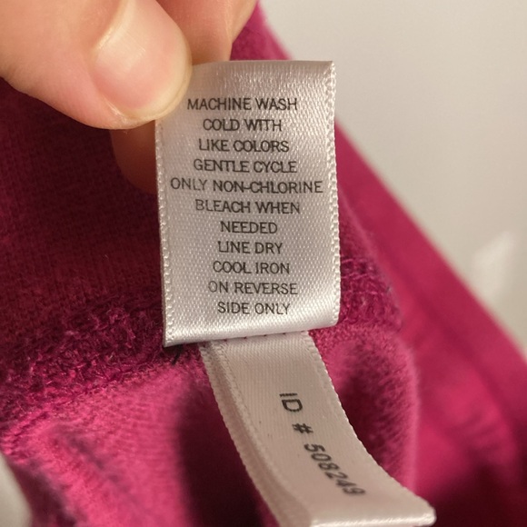 Express Pink Matching Lounge Hoodie Sweatpants Set Size 2 - Picture 16 of 16